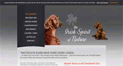 Desktop Screenshot of irish-setter-info.de